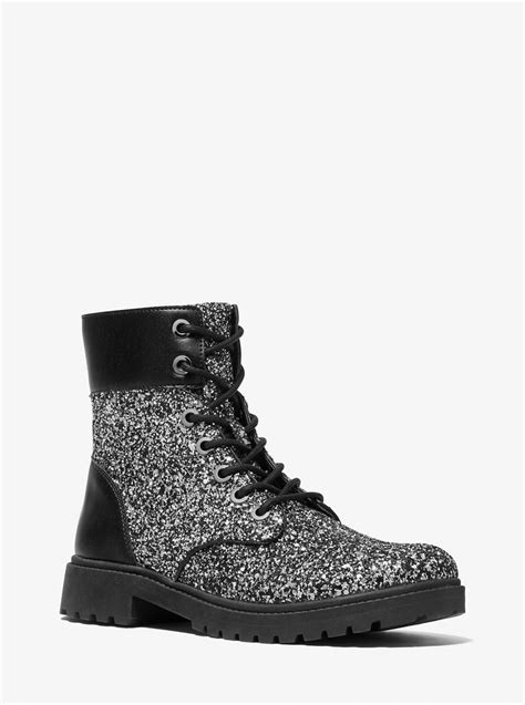 michael kors khloe combat boots|Michael Kors alistair combat boot.